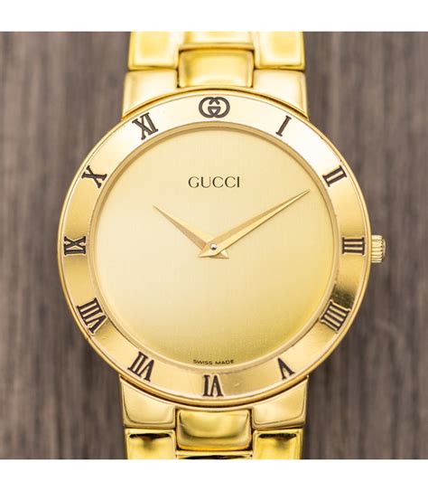 vintage gucci silver watch|vintage gucci watches for men.